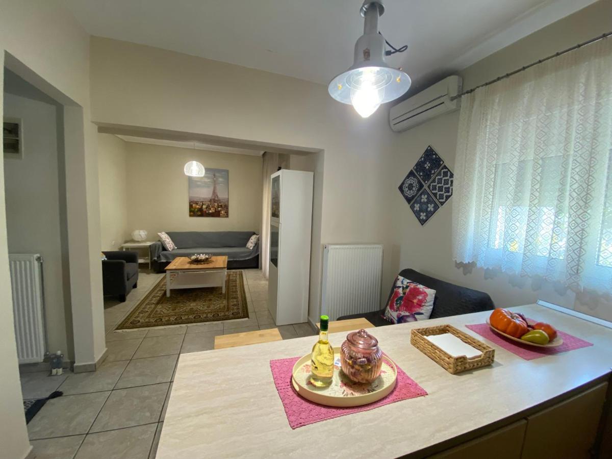 Cozy And Quiet Mini City Apartment Tríkala Exteriör bild