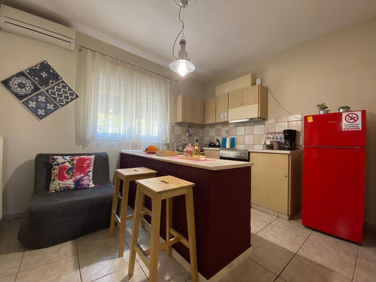 Cozy And Quiet Mini City Apartment Tríkala Exteriör bild